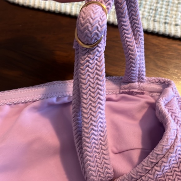 SEAFOLLY SEA DIVE DD TANK BIKINI TOP LILAC US SIZE 12 SWIM TOP AU 16 - Picture 5 of 7